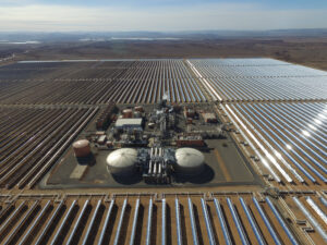 Ouarzazate Solar Power Station, also called Noor Power Station. is a solar power complex in Morocco (iStock image)