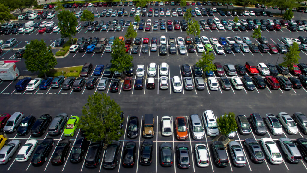 A surface parking lot (iStock image)