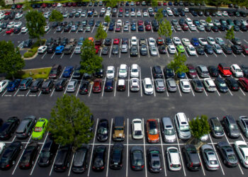 A surface parking lot (iStock image)