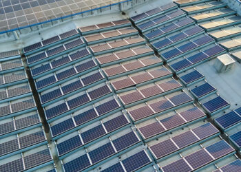 Solar panels on a building (iStock image)