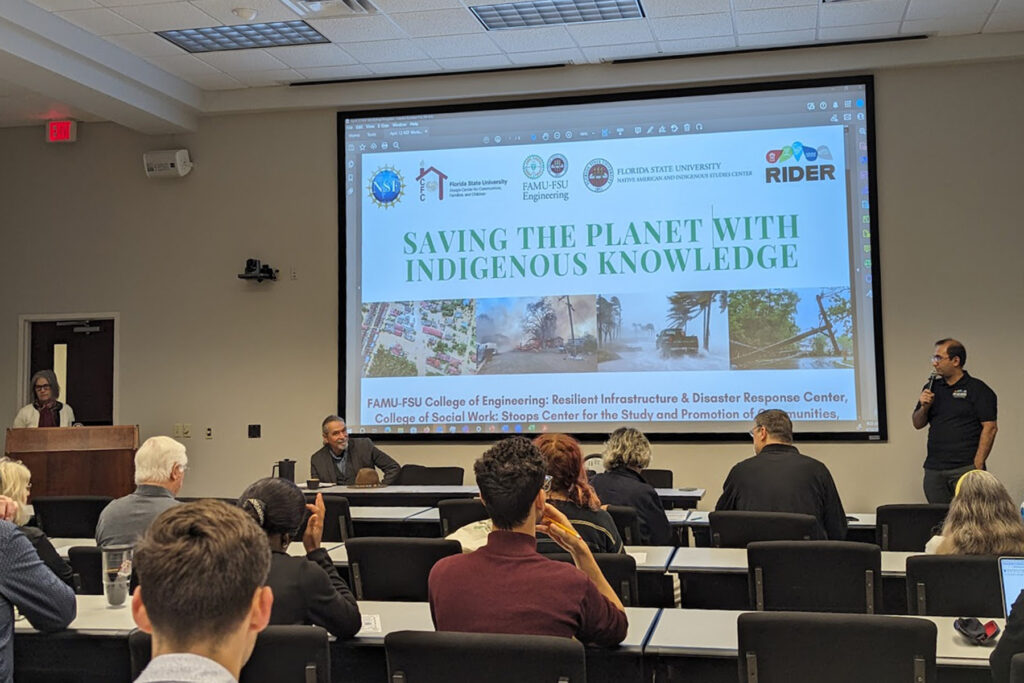 The event was part of a National Science Foundation Research Coordination Network award project focused on resilient rural infrastructure. (Tai Cole photo)