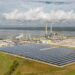A solar array and natural gas power plant in Martin County (iStock image)
