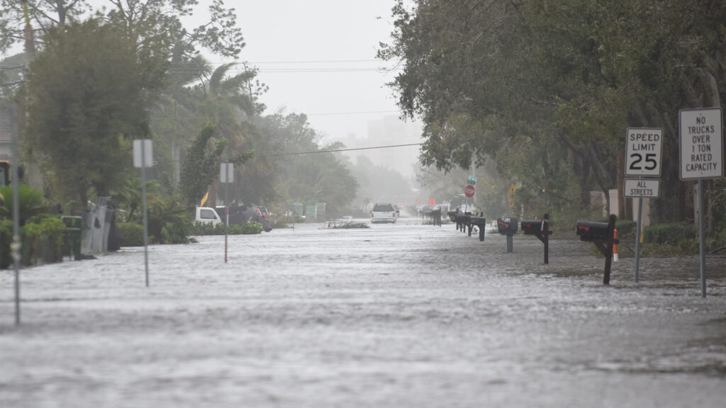 Flooding in Naples due to Hurricane Ian (iStock photo)