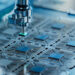 A closeup of the microchip production process (iStock image)