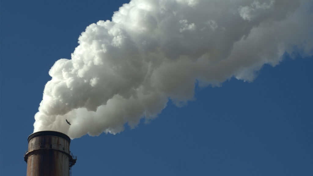 A smokestack at a Florida power plant (iStock image)