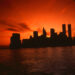 The New York City skyline during a blackout (iStock image)