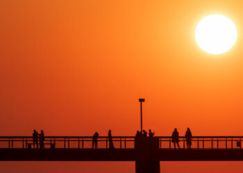 The Okaloosa Island Pier at sunset (iStock image)