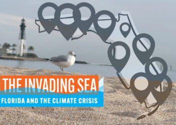 Still from Invading Sea promo video (Robin Taber)