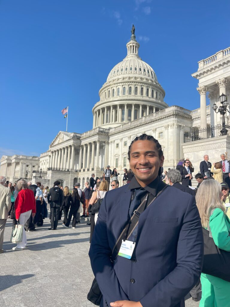 Attilio Archi Abarca-Bodden at the U.S. Capitol (Submitted image)