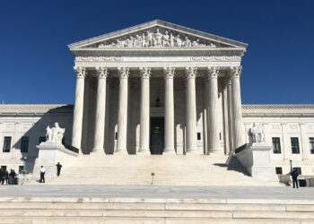 U.S. Supreme Court Building in Washington, D.C. (Marielam1, CC BY-SA 4.0, via Wikimedia Commons)