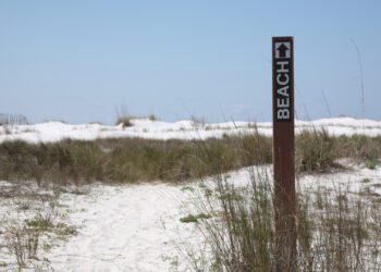 A sign at a Florida beach (iStock image)