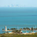 The Miami skyline across Biscayne Bay from Boca Chita Key in Biscayne National Park (Judd Patterson, National Park Service, Public domain, via Wikimedia Commons)