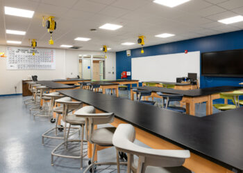 A science classroom (iStock image)