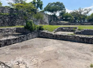 Large cisterns like this one in Xochicalco, a Teotihuacan community in what is now Mexico, were used to capture and store rainwater. (Adriana Zuniga)