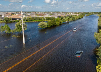 Flooding in Sarasota from Tropical Storm Debby (iStock image)