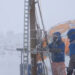 Researchers drilling on the Guliya Glacier. (Lonnie Thompson, CC BY-ND)