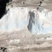 The front of Thwaites’ floating ice shelf is over 200 feet (60 meters) tall in places. (It becomes higher closer to land. James Yungel/NASA Icebridge 2012)