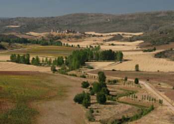 Dryland farms in Spain (Nachosan, CC BY-SA 3.0, via Wikimedia Commons)