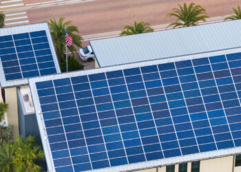 Solar panels on a rooftop in Florida (iStock image)