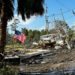 U.S. Airmen assigned to the Florida Air National Guard clear roads in Keaton Beach after the landfall of Hurricane Helene on Sept. 27, 2024. (Staff Sgt. Jacob Hancock/The National Guard, CC BY 2.0, via flickr)