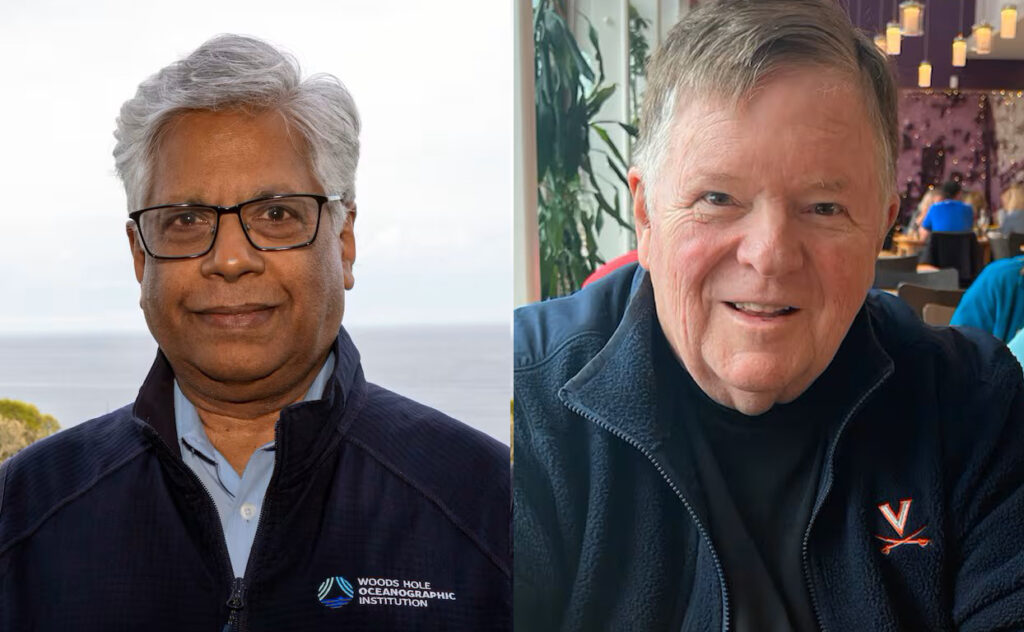 Kilaparti Ramakrishna (left) and Daniel Reifsnyder