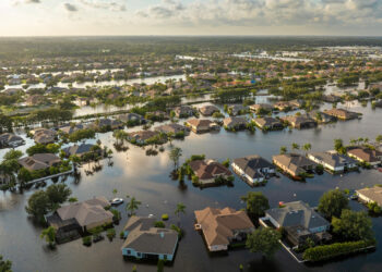 Flooding in Sarasota from Hurricane Debby (iStock image)