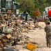 U.S. Army soldiers help locals clear debris from Hurricane Helene in Chimney Rock, North Carolina, on Oct. 15. (Dylan Burnell/U.S. Army Corps of Engineers, Wilmington District; via Defense Visual Information Distribution Service)