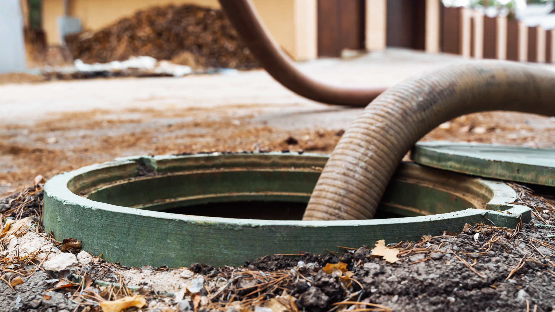 A septic system being pumped (iStock image)