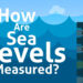 A screenshot from the bite-sized video, "How are sea levels measured?" (FAU CES)