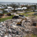 A debris staging area in the aftermath of hurricanes Helene and Milton hitting Florida. (Ubuntwo, CC BY-SA 4.0, via Wikimedia Commons)