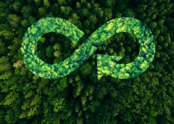 An icon representing the circular economy (iStock image)