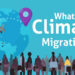 A screenshot from the bite-sized video, "What is climate migration?" (FAU CES)