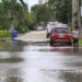 FAU Center for Environmental Studies staff measure water levels in Fort Lauderdale during king tide flooding on Oct. 18. (FAU CES)
