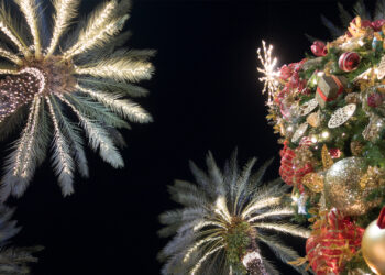 A Christmas display in Miami (iStock image)