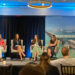 Resilience officers from Broward, Miami-Dade, Monroe and Palm Beach counties speak Tuesday at the 16th Annual Southeast Florida Regional Climate Leadership Summit in Key West. (Nathan Crabbe photo)