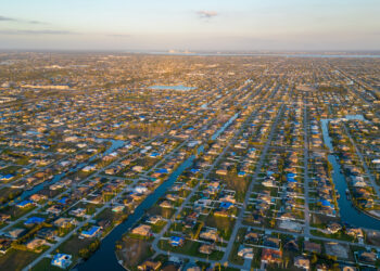 An aerial photo of Cape Coral (iStock image)