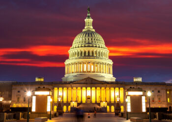 The U.S. Capitol at sunset (iStock image)