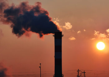 Pollution is released from a smokestack (iStock image)