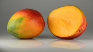 Mangoes grown in Brazil (Ivar Leidus, CC BY-SA 4.0, via Wikimedia Commons)
