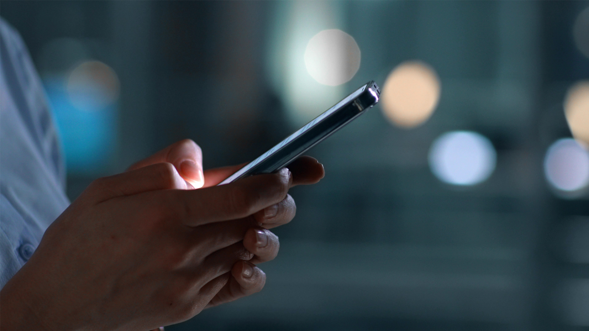 A smartphone being used (iStock image)