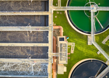 A wastewater treatment plant (iStock image)