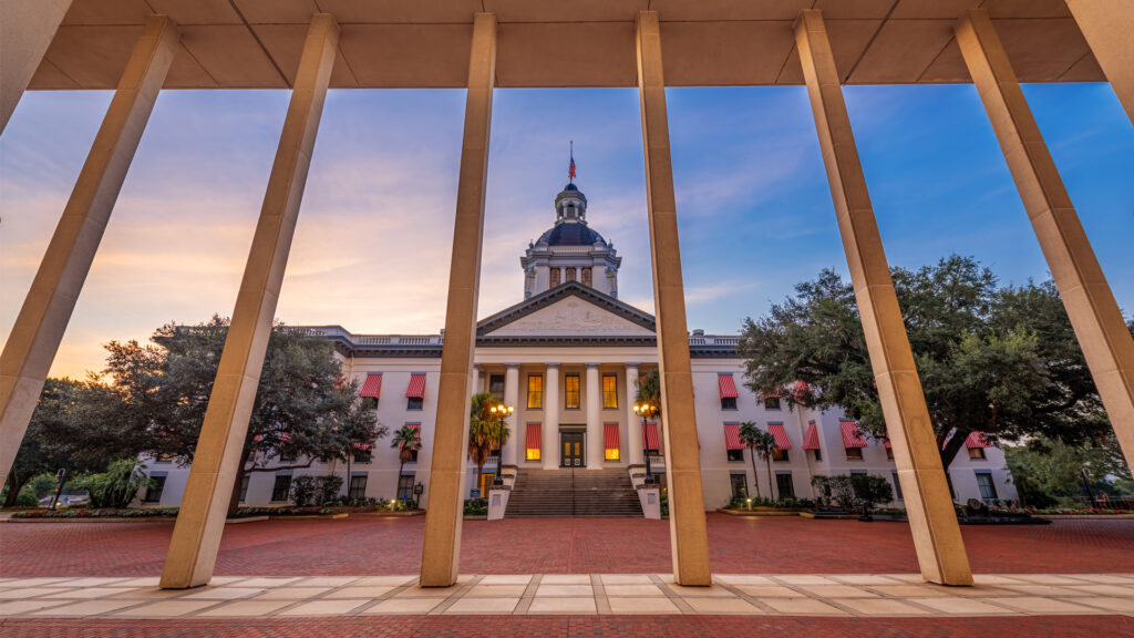 The Florida Historic Capitol building at dawn (iStock image)
