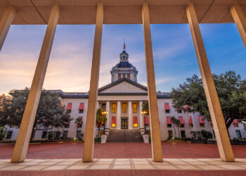 The Florida Historic Capitol building at dawn (iStock image)