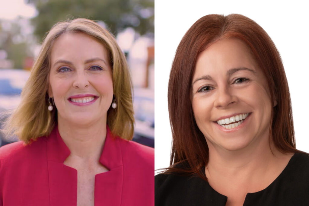 Kathy Castor and Robin Miller