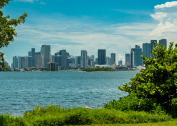 The Miami skyline as seen from the Julia Tuttle Causeway (iStock image)
