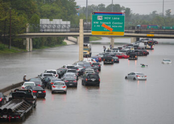 Tropical Storm Imelda causes the closure of Interstate 10 in Houston due to flooding (iStock image)