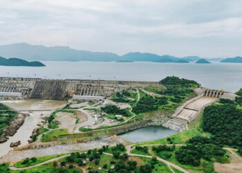 Grand Ethiopian Renaissance Dam (Prime Minister Office Ethiopia, Public domain, via Wikimedia Commons)