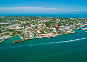 An aerial view of Key West (iStock image)