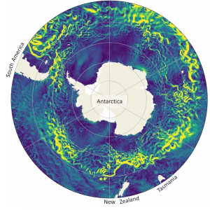The Antarctic Circumpolar Current keeps Antarctica isolated from the rest of the global ocean, and connects the Atlantic, Pacific and Indian oceans. (Sohail, T., et al [2025], Environmental Research Letters., CC BY)