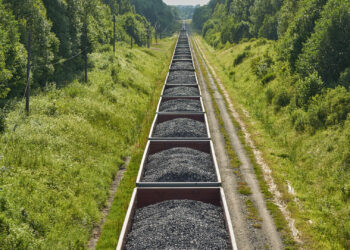 Coal being transported by train (iStock image)
